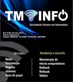 TM INFO Assistência técnica de informatica